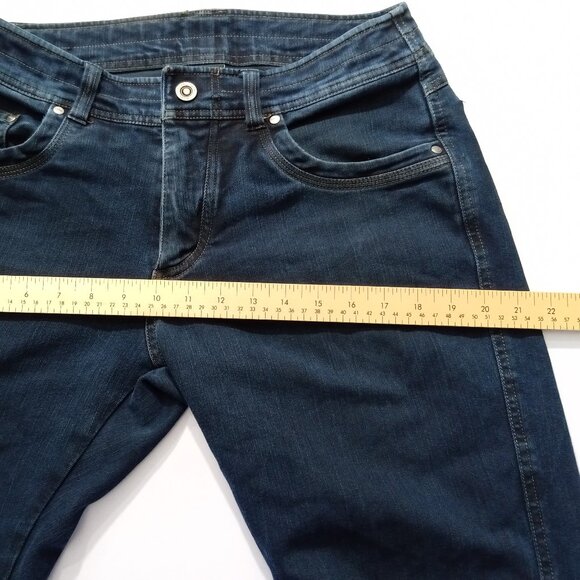 Kuhl Disruptr Jean Men Indigo Blue Stretch Performance Hiking Outdoors 31X30(32) - Picture 14 of 16